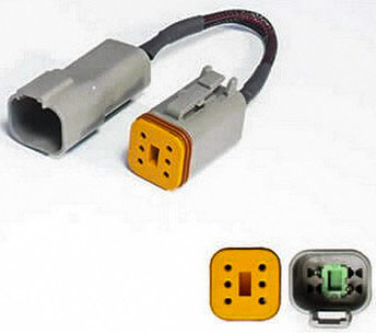 Dynojet Research - Dynojet Research Autotune Adapter for Power Vision Flash Turner - 6 Pin to 4-Pin - 76950664