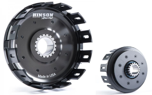 Hinson Racing - Hinson Racing Billet Clutch Basket with Kickstarter Gear - H789B0616