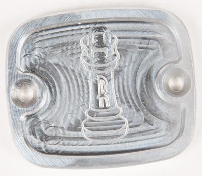 Rooke Customs - Rooke Customs Front Master Cylinder Cover - Raw - R-C122-TA