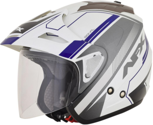 AFX - AFX FX-50 Signal Helmet - 01042040 - Blue Signal - X-Large