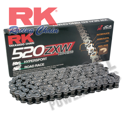 RK - RK 520 ZXW XW-Ring Chain - 170 Links - Gold - GG520ZXW-170