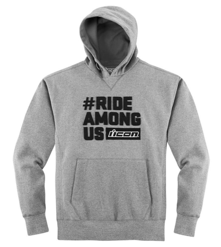 Icon - Icon R.A.U. Hoody - XF-2-3050-3674 - Charcoal - 2XL