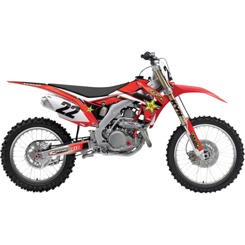 Factory Effex - Factory Effex Rockstar 2017 Shroud Graphics Kit - Red - 2014334