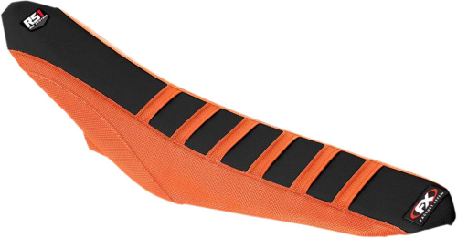 Factory Effex - Factory Effex RS1 Seat Cover - Orange Sides/Black Top/Orange Ribs - 20-29530