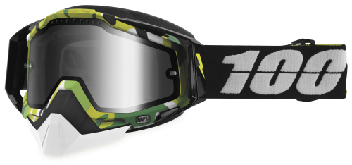 100% - 100% Racecraft Bootcamp Snow Goggles - 5011319402 - Bootcamp / Silver Lens - OSFM