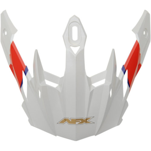 AFX - AFX Peak for FX-41DS AT Helmets - White/Blue/Red - 01321041