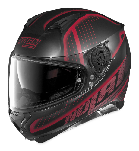 Nolan - Nolan N87 Harp Helmet - N875273980196 - Harp Black/Red - X-Large