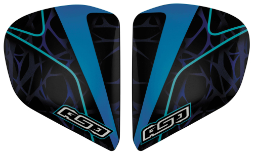 Arai Helmets - Arai Helmets Shield Cover for Quantum-X Helmets - Shade Blue - 820256