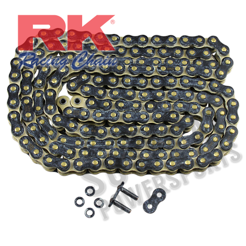 RK - RK 525 GXW BG XW-Ring Chain - 170 Links - Black/Gold - BG525GXW170