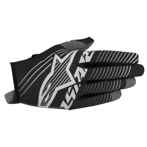Alpinestars - Alpinestars Radar Tracker Youth Gloves - 354191712XS - Black/White - X-Small