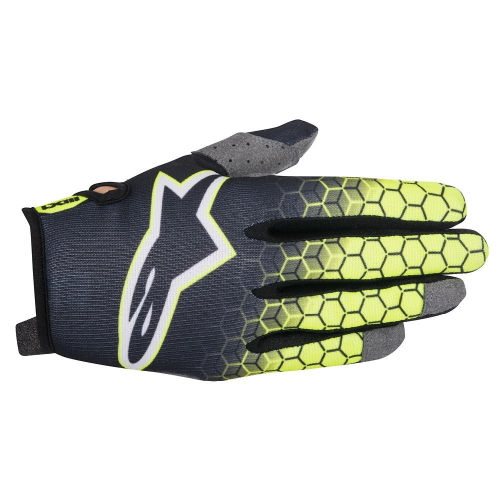 Alpinestars - Alpinestars Radar Flight Gloves (2017) - 356181714352X - Anthracite/Yellow Fluo/Light Gray - 2XL