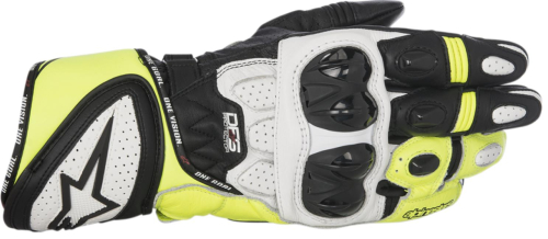 Alpinestars - Alpinestars GP Plus R Gloves - 35565171252X - Black/White/Yellow - 2XL