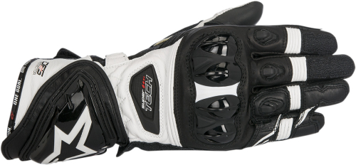 Alpinestars - Alpinestars Supertech Gloves - 3556017-12-L - Black/White - Large
