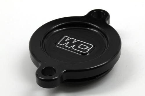 Works Connection - Works Connection Oil Filter Cover - Black - 27-040