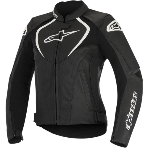 Alpinestars - Alpinestars Stella Jaws Perforated Womens Leather Jacket - 31111161038 - Black - 2