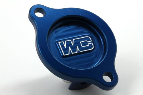 Works Connection - Works Connection Oil Filter Cover - Blue - 27-000