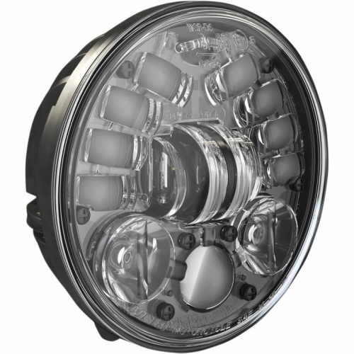 J.W. Speaker - J.W. Speaker 5.75in. Pedestal Mount LED Headlight - Black - 0552011