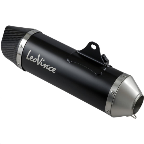 Leo Vince - Leo Vince Nero Universal Slip-On - 50mm x 2in. Inlet - Black Muffler - 3014009471R