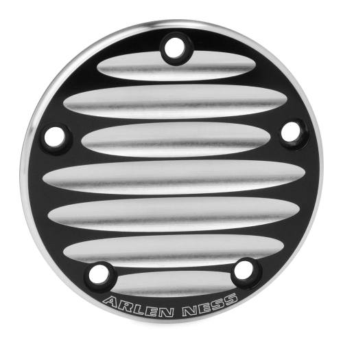 Arlen Ness - Arlen Ness Ness-Tech Points Cover - Deep Cut II - Black - 30314