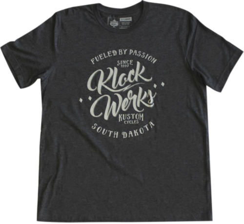 Klock Werks - Klock Werks Signature Series T-Shirt - KWAP0004 - Gray - X-Large