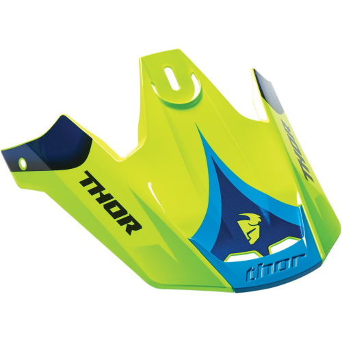 Thor - Thor Visor Kit for Verge Vortechs Helmet - Green/Navy - 0132-1008