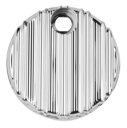 Arlen Ness - Arlen Ness Fuel Door - 10-Gauge - Chrome - 04216