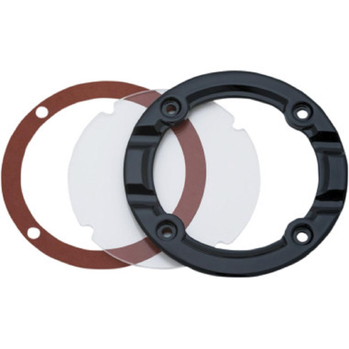 Kuryakyn - Kuryakyn Clear Trap Door for HyperCharger - Gloss Black - 8747