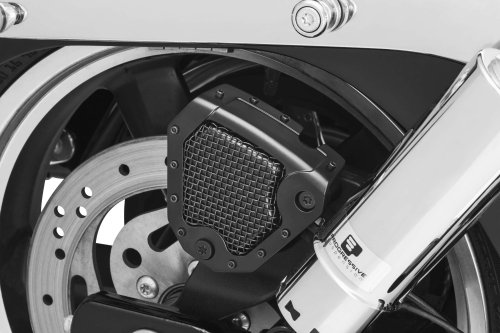 Kuryakyn - Kuryakyn Mesh Rear Caliper Cover - Black - 6553