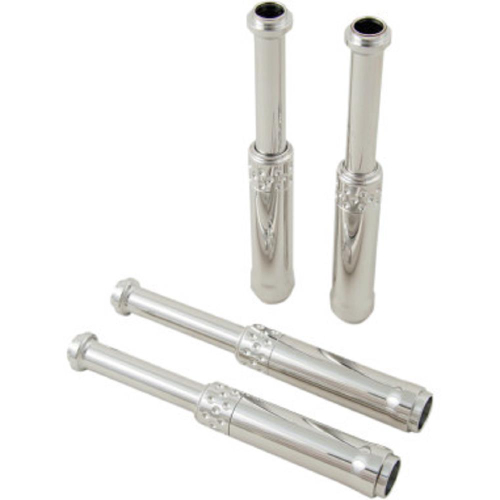Kens Factory - Kens Factory Pushrod Covers - Polished - 7002