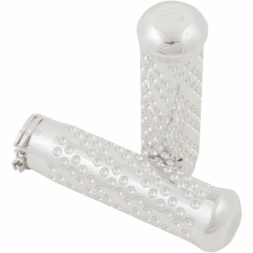 Kens Factory - Kens Factory Spiral Grips -  Polished - 1001