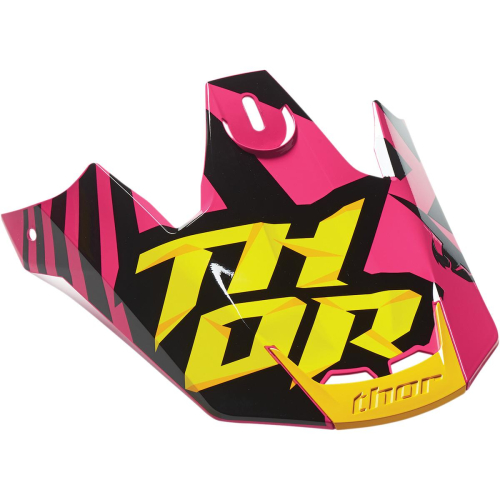 Thor - Thor Visor Kit for Verge Dazz Helmet - Magenta - 0132-1002