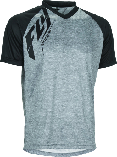 Fly Racing - Fly Racing Fly Action T-Shirt - 352-0730X - Heather/Black - X-Large