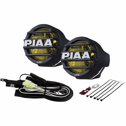 PIAA - PIAA LP530 Series LED Driving Light Kit - 3.5in. - Ion Yellow - 2273432