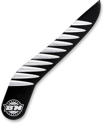 Paul Yaffe Originals - Paul Yaffe Originals Yafterburner Brake Pedal Arm Cover - Black Anodized - BLCYBB
