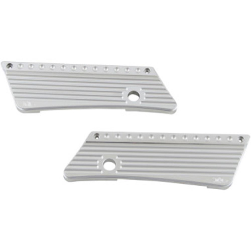 Kens Factory - Kens Factory Saddlebag Latch Covers - Polished - 12010