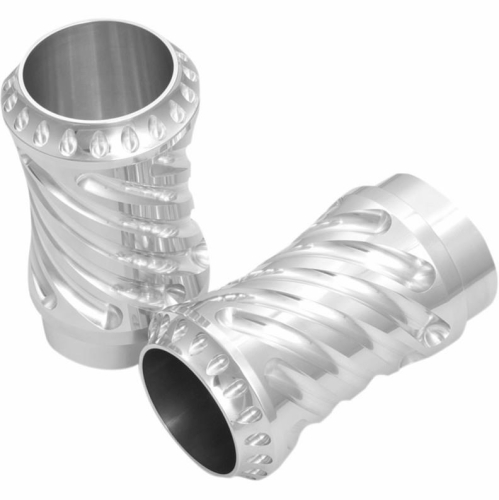 Kens Factory - Kens Factory Spiral Fork Boots - Polished - 12001