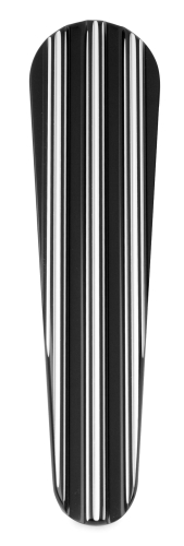 Arlen Ness - Arlen Ness Dash Insert - 10-Gauge - Black - 04-223