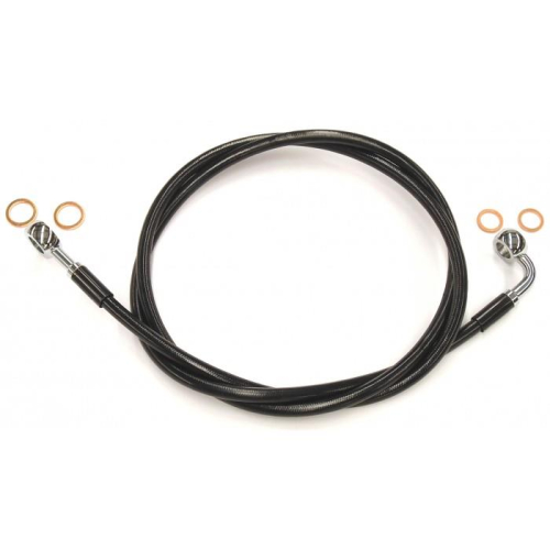 Magnum - Magnum Black Coated XR Stainless Front Brakeline Kit - 46in. Total Length - SBC060446