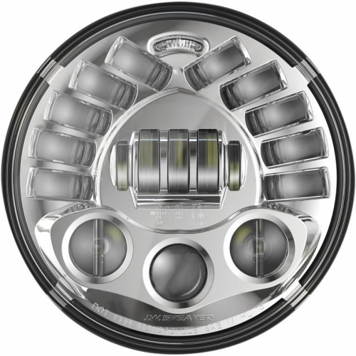 J.W. Speaker - J.W. Speaker 7in. Pedestal Mount LED Headlight - Black - 553441