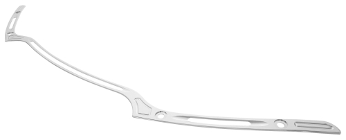 Arlen Ness - Arlen Ness Deep Cut Billet Windshield Trim - Chrome - 03671