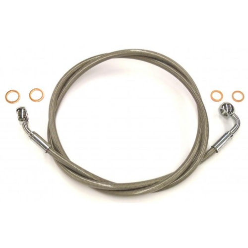 Magnum - Magnum Clear Coated XR Stainless Front Brakeline Kit - 52in. Total Length - SSC060152