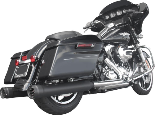FireBrand - FireBrand 4in. Grand Prix Slip-On Muffler - Black Ceramic - 10-1026