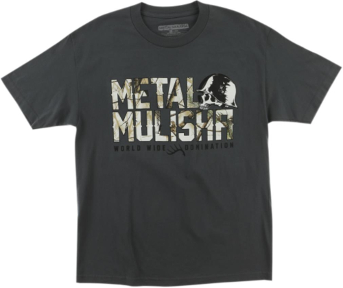 Metal Mulisha - Metal Mulisha Chill T-Shirt - FA6518005CHAM - Charcoal - Medium