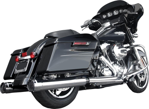 FireBrand - FireBrand 4in. Grand Prix Slip-On Muffler - Chrome - 10-1025