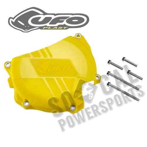 UFO Plastics - UFO Plastics Clutch Cover - Yellow - AC02408