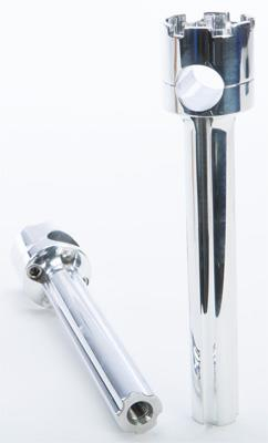 Rooke Customs - Rooke Customs 1in. Narrow Base Risers - 8in. - Polished - R-HR1248-P