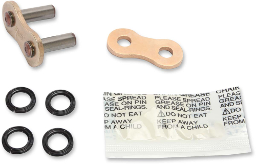 EK Chain - EK Chain Rivet Connecting Link for 520 RR/SM Pro Racing Series Chain - Natural - 520RRSMMLJ