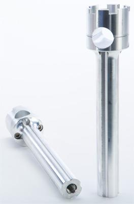 Rooke Customs - Rooke Customs 1in. Narrow Base Risers - 8in. - Raw - R-HR1248-A