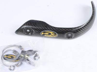 P3 - P3 Header Heat Shield - Carbon Fiber - 205057