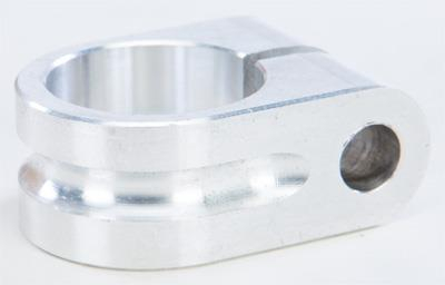 Rooke Customs - Rooke Customs 1in. Milled Mirror Mount - Raw - R-MM100-MA